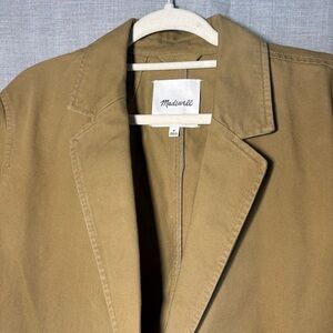 Madewell - Crossover Blazer in Khaki - NWOT - never worn!